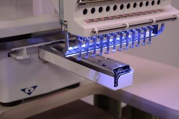 Happy Japan HCS3 1201 Voyager 12 Needle Commercial Embroidery Machine